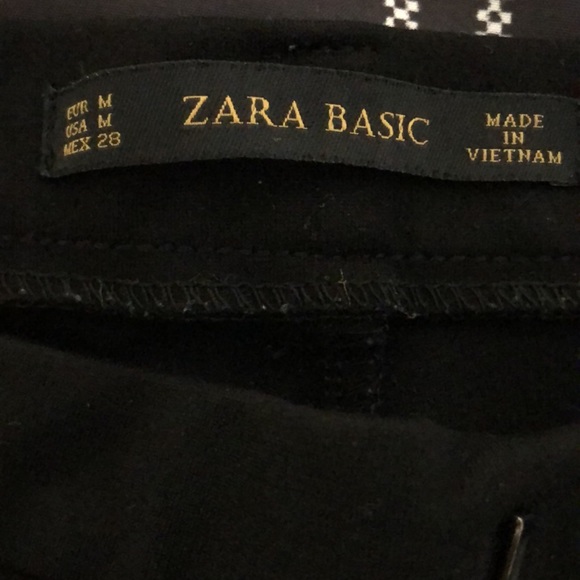 Zara stretchy black pants - Picture 4 of 5